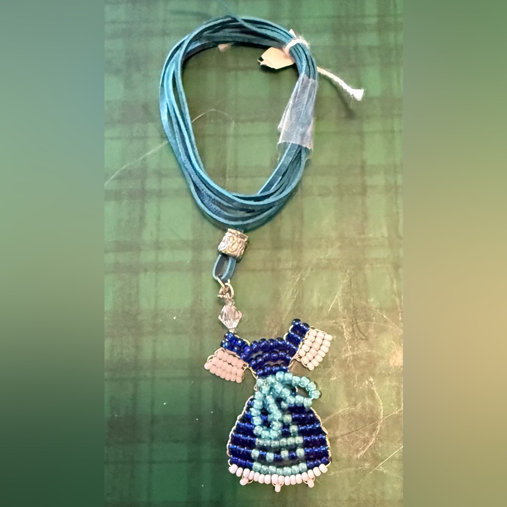 Handmade Beaded Necklace of a German Dress